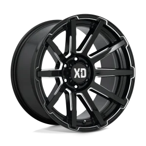 XD Series – XD847 OUTBREAK – Black – 17″x8″ 35mm – Summer Wheels – XD84778042335